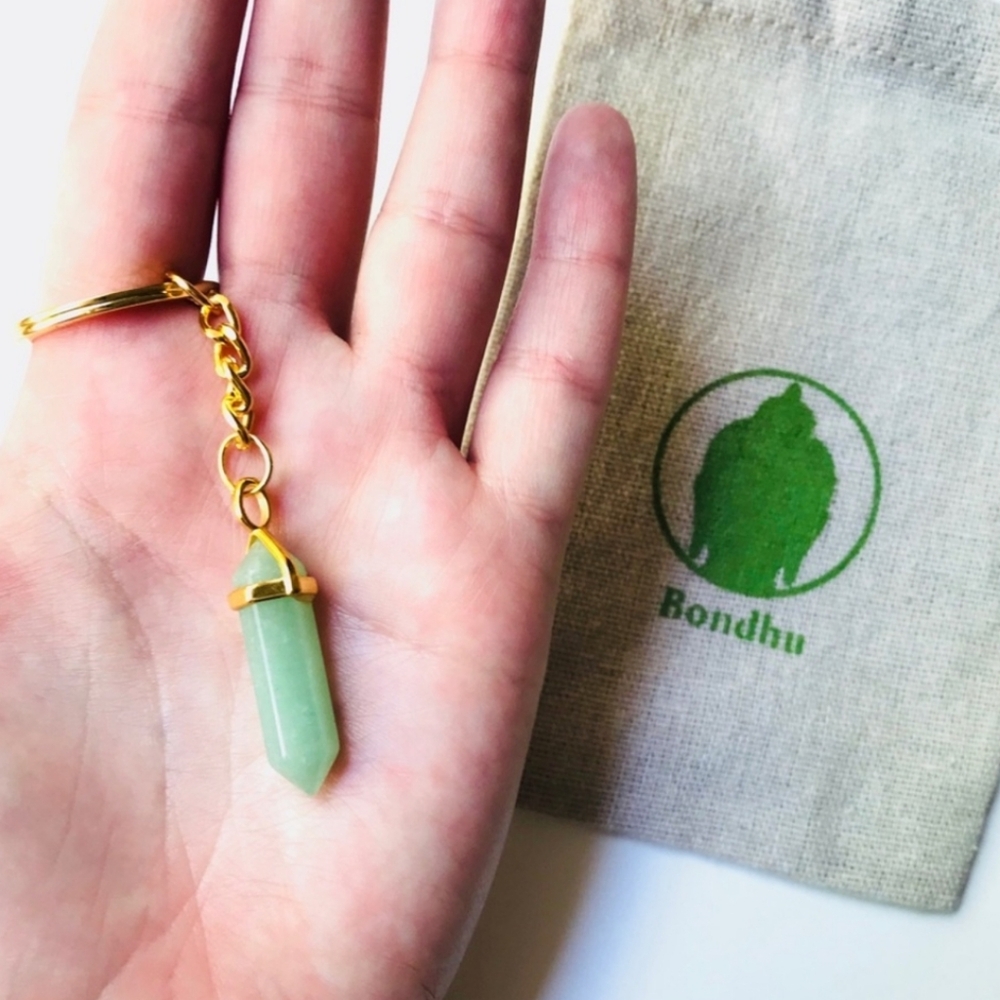 Crystal Pendant Keychain